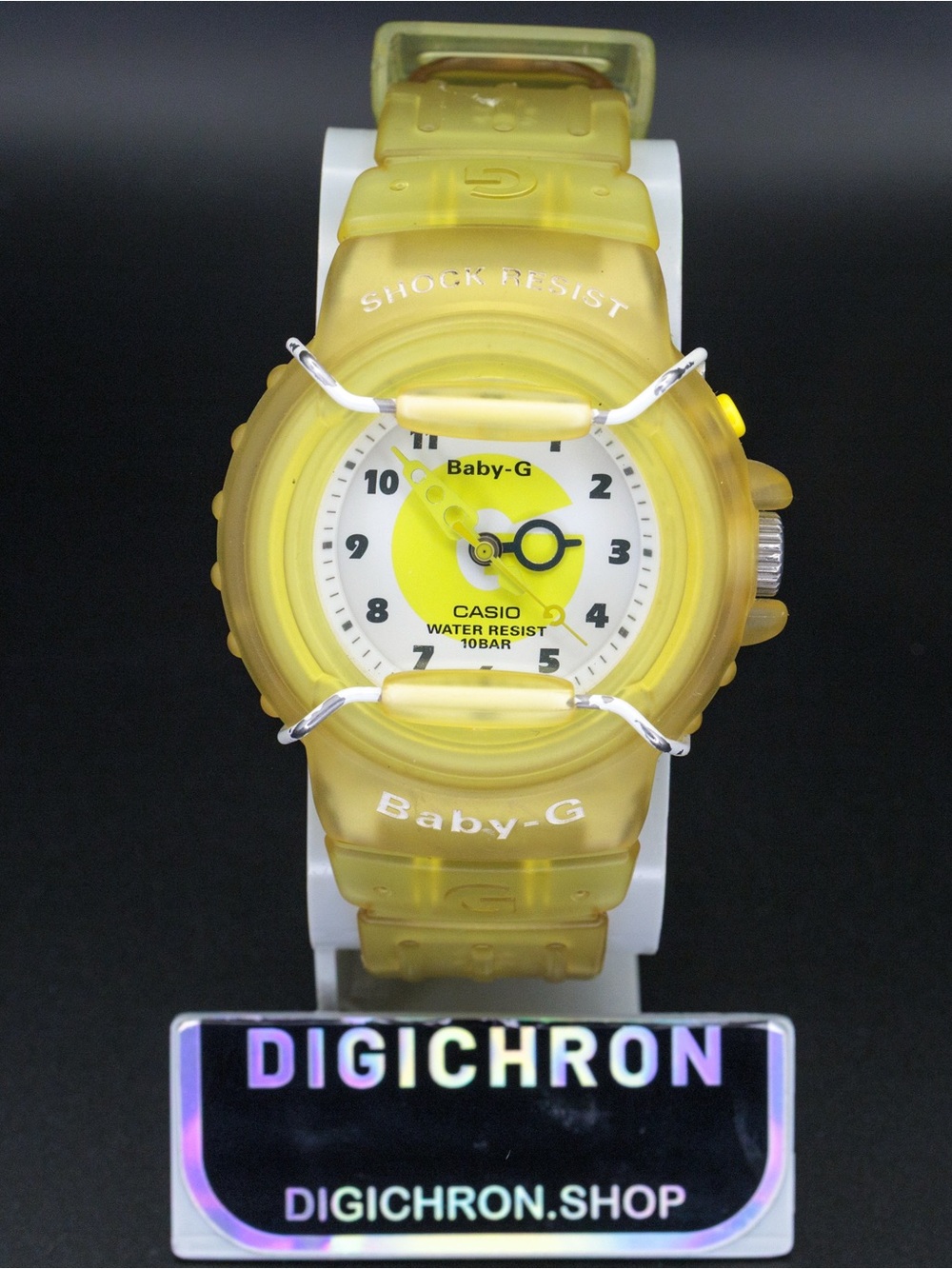 Casio Baby-G Vintage BG-11 Transparent Yellow JDM Import 38mm Gshock
